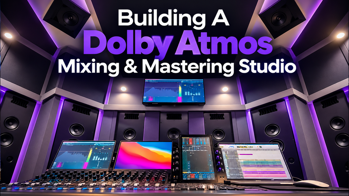 Building A Dolby Atmos Mixing & Mastering Studio