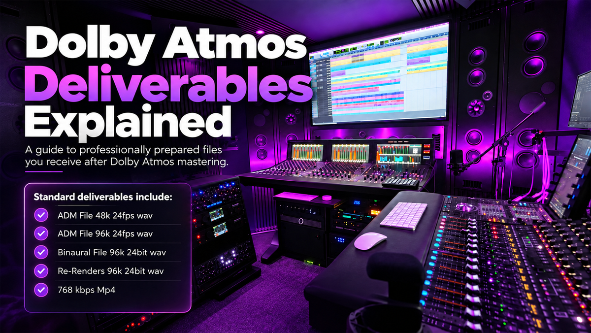 Dolby Atmos Deliverables Explained