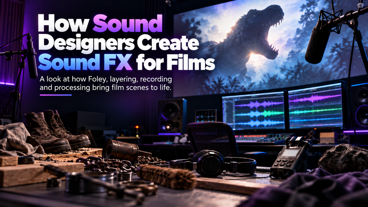 How Sound Designers Create Sound FX For Films