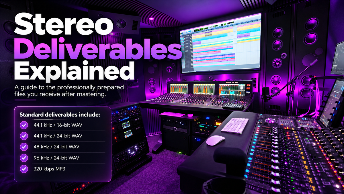 Stereo Deliverables Explained