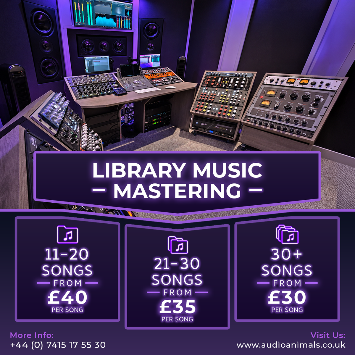 Library Music Mastering