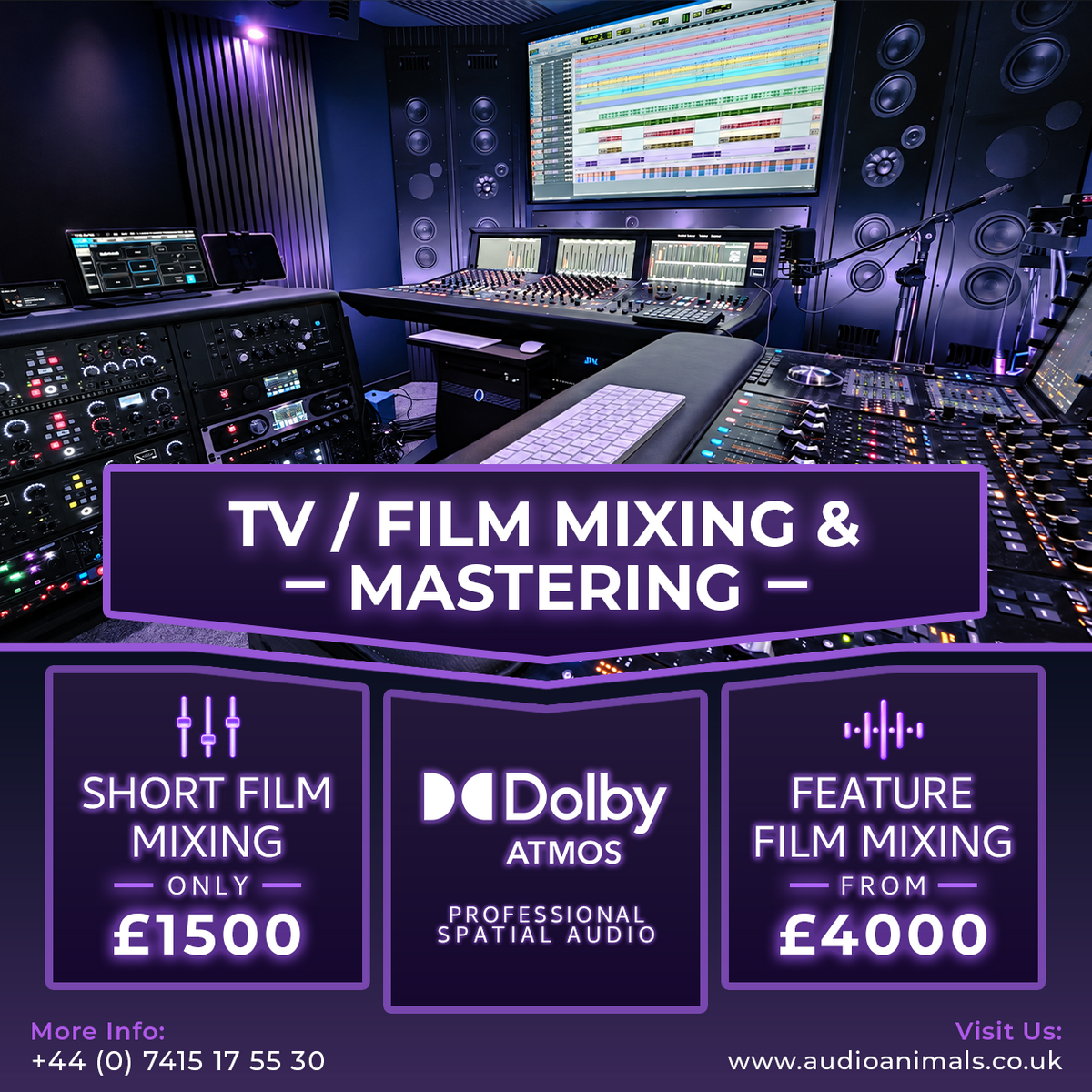 TV & Film Mixing & Mastering