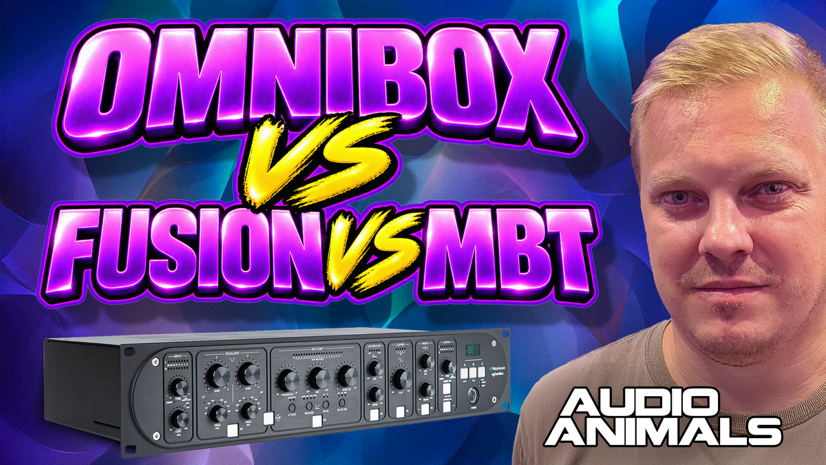 Wes Audio Omnibox vs SSL Fusion vs Rupert Neve MBT