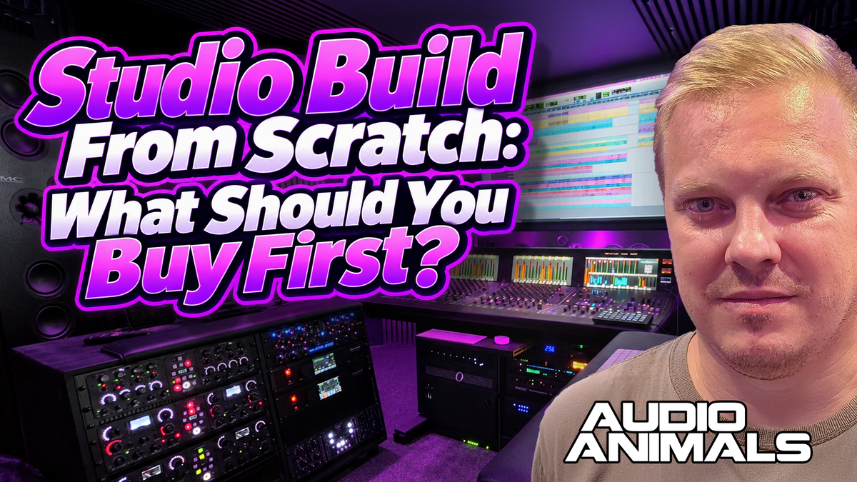 Studio Build From Scratch: What Should You Buy First?