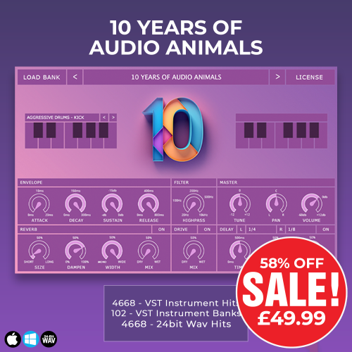 10 Years Of Audio Animals